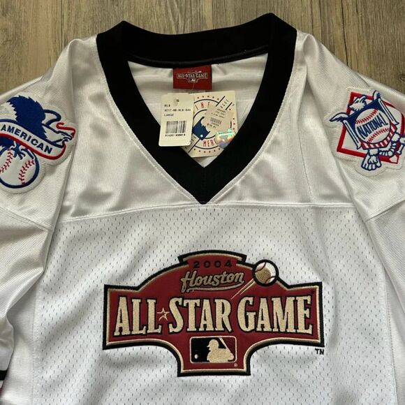Vintage 2004 MLB Houston All Star Game Football Jersey NWT Size Large Rare Vtg - Picture 5 of 7